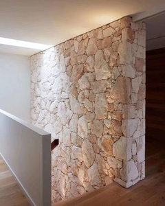 <span class=keywords><strong>Rivestimento</strong></span> per pareti esterne di alta qualità <span class=keywords><strong>rivestimento</strong></span> in pietra naturale per esterni pannello in pietra calcarea Beige - Product Image 6