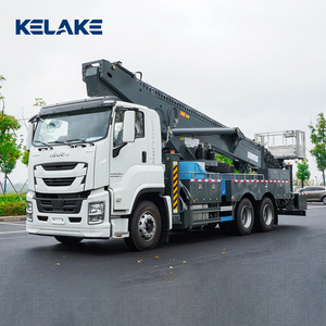 Nouvelle plateforme élévatrice Isuzu, camion nacelle télescopique hydraulique, moteur diesel, véhicule de travail aérien de 30 mètres, conduite à gauche - Product Image 1