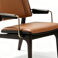 Ensemble de sièges de restaurant modernes, table à manger en marbre doré, chaise, canapé
