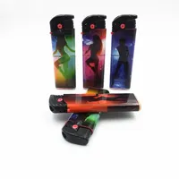 Briquet au butane pur économique promotionnel pour soirée en boîte de nuit Sexy Lady