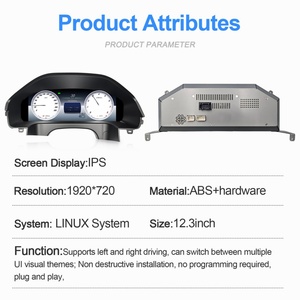 NaviHua Digital Instrument Panel Cluster Ghost Screen <b>for</b> Benz E Class W212 2010 2015 NTG 4.0 4.5 LCD Dashboard Auto Display - Product Image 5