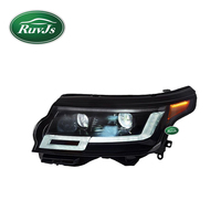 Accessoires de voiture RuvJs phare LED pour Range Rover Vogue phare avant lampe Plug and Play mise à niveau système d'éclairage diurne