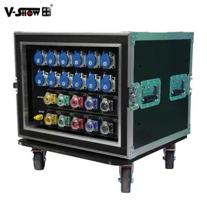 V-Show 12ch Main input & output 200A power supply stage light equipment power distributor