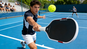 Pour pagaie de pickleball en fibre de carbone avec noyau Gen5 et contour en mousse EVA intégrale de 16 mm, idéale pour les matchs professionnels et l'entraînement quotidien - Product Image 5