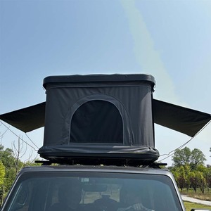 เต็นท์หลังคารถ SUV แบบแข็งเต็นท์บนหลังคารถ4X4ตั้งแคมป์กันน้ำ - Product Image 4