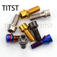 TITST Gr5 M14 M12 Boulon de roue en titane Boulons de fixation de véhicule de qualité supérieure pour voiture en alliage de titane durable