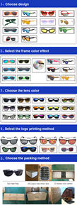 Gran oferta, gafas de sol de diseñador clásico, gafas de sol para hombres y mujeres, regalos promocionales baratos, gafas de sol UV400 personalizadas al por mayor - Product Image 6