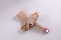 Culotte pénis réaliste en silicone creux, très populaire, avec godemichet intégré pour hommes YSR-A01