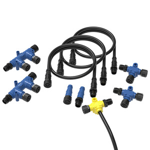 NMEA2000 Série M12-5 Série complète Noyau de connecteur mâle Clé en main à double tête Cordon d'alimentation Yacht Forme circulaire Contact en cuivre pour - Product Image 5