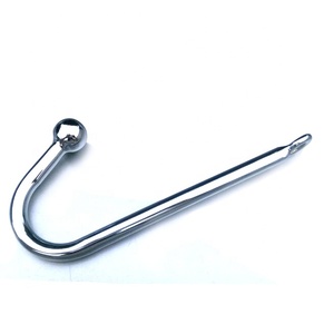304 in acciaio inox gancio anale Butt Plug in metallo con palla Plug anale dilatatore anale giocattoli del sesso per uomini e donne giochi per adulti - Product Image 6