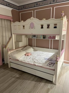 <span class=keywords><strong>Litera</strong></span> infantil de madera maciza para dormitorio, <span class=keywords><strong>litera</strong></span> colorida para niños, juegos de muebles para dormitorio infantil - Product Image 4