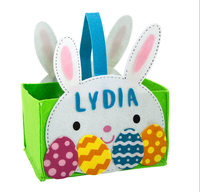 Lapin de Pâques Art Decor DIY Set Salle de classe pour enfants et Homeschool Panier de Pâques Kit d'artisanat en mousse EVA