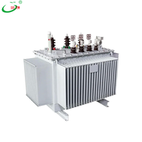 Transformateur de puissance triphasé immergé dans l'huile, certifié CE, 250 kVA, haute efficacité, haute fréquence, 11 kV 400 V, garantie 5 ans