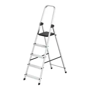 GS/EN131 approved lightweight home aluminum ladder portable 3-8 Step ladders for outdoor usage