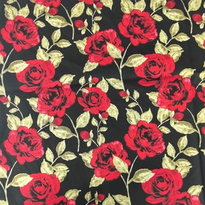 Tissu en popeline de coton à imprimé floral, respirant et anti-boulochage, pour robe de fille - Riley Blake - Product Image 2