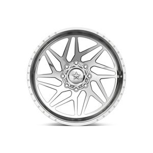 عجلات شاحنات مصقولة بتصميم عائم مقاس 24×14 و26×14 بوصة، 8×6.5 و8×170 و8×180، عجلات مطروقة لسيارات فورد ورام وسييرا وسيلفرادو - Product Image 5