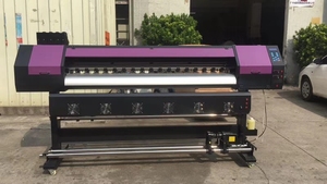 Cheapest 1.8m 3.2m I3200 I1600 XP600 Eco Solvent <b>Printer</b> Sublimation Printing Machine Large Format <b>Printer</b> H53S - Product Image 5