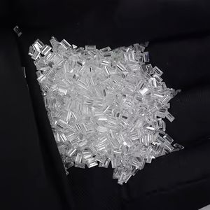 Großhandel Hochwertiger Gerader Baguette-Schliff 1-2,9mm D Weiß Farblos VVS Geschliffener Moissanit-Stein für Tennis-/Kubanische Ketten - Product Image 1