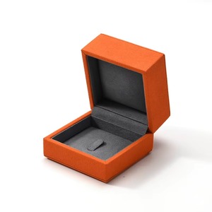 Cajas de Joyería FANXI, Cajas de Anillos Personalizadas, Cajas de Joyería de Microfibra, Estuche de Almacenamiento de Anillos, Paquete de Joyería - Product Image 3