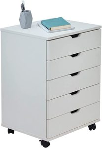Commode à tiroirs en bois moderne de petite taille pour le salon, meuble de rangement pour la maison - Product Image 2