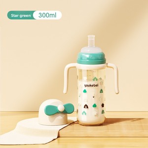<span class=keywords><strong>Biberon</strong></span> d'alimentation pour nouveau-né en PP sans BPA, anti-éclaboussures, avec paille, personnalisable avec logo, pour eau et lait - Product Image 5