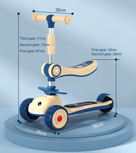 Trottinette pliable moderne à 3 roues, nouveau style, <span class=keywords><strong>pas</strong></span> <span class=keywords><strong>cher</strong></span>, pour enfants de 3 à 10 ans, jouets d'extérieur - Product Image 6