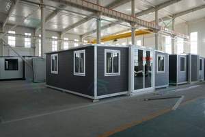 Maison de conteneur extensible de luxe haut de gamme 20 pieds 40 pieds Maison préfabriquée pour projet de location de vie - Product Image 5