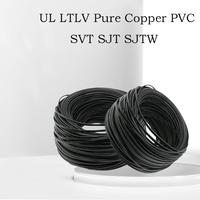 Precio de fábrica Cable de cobre aislado de PVC 4core 20/18AWG Conductor trenzado revestido de construcción flexible MOQ Auto industrial