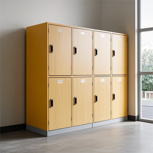 New Waterproof Eco-Friendly Fireproof Sports Anti-Betal Plate Z-shaped 12mm Thick Modern Outdoor <b>Storage</b> Cabinet Hospitals B - Product Image 3
