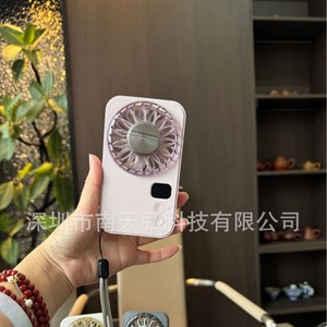 X28 Pocket <b>Fan</b> Ultra-thin Portable Handheld Rechargeable <b>Battery</b> Operated Mini Cooling <b>Fan</b> For Outdoor Use - Product Image 5