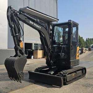 Mini Excavator Laris Manis 1 Ton 1.<span class=keywords><strong>3</strong></span> Ton Penggali Kebun Kecil  Crawler Penggali Kehutanan - Product Image 1