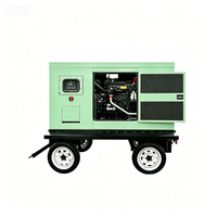 Technischer Outdoor-Mobilanhänger 300kW Diesel-Stromaggregat Wasserdichtes Regendach Maßgeschneiderte Temporäre Stromversorgung für Baustellen