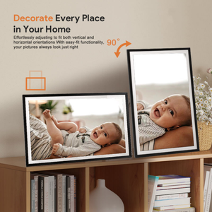 กรอบรูปดิจิตอลอัจฉริยะขนาด 15.6 นิ้ว เชื่อมต่อ WiFi รองรับการเล่นวิดีโอ - Product Image 3