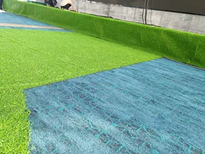 Césped Artificial Sintético para Exteriores, Alfombra Verde Realista para Jardín - Product Image 3