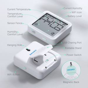 Thermomètre Hygromètre WiFi Enregistreur de données sans fil rechargeable <span class=keywords><strong>INKBIRD</strong></span> IBS-TH3 Plus Capteur sans fil - Product Image 2