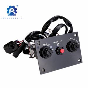 Interrupteur double panneau à essence de haute qualité pour moteur hors-bord 2 temps 2 cylindres à commande à distance - Product Image 2