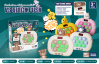 Konsol game terlaris diskon 999, 10 lubang lampu tunggal layar LCD, 6 mode, ruang Tekan dan Mainkan grosir mainan