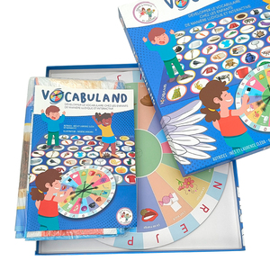 Jeu de société éducatif personnalisé pour enfants, jouet <span class=keywords><strong>interactif</strong></span> d'apprentissage imprimé sur mesure, ensemble d'activités de développement cognitif - Product Image 1