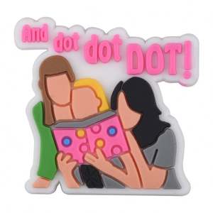 Abalorios de PVC para decoración de zuecos con diseño de la cantante británica <span class=keywords><strong>Mamma</strong></span> <span class=keywords><strong>Mia</strong></span>, accesorios para pulseras, venta al por mayor - Product Image 2