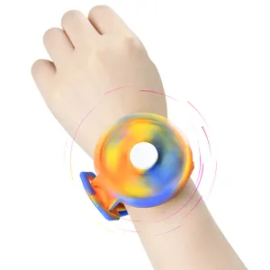 Vendita all'ingrosso spinner fidget spinner-Spingi il giocattolo di agitazione sensoriale della bolla che popping il suo filatore del braccialetto di Fidget per i bambini
