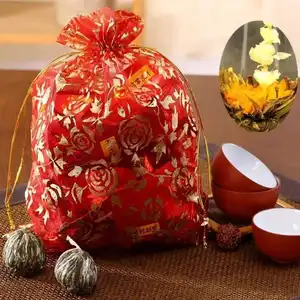 Blooming Flower Tea Directly Individual Pack 16 Different Flower Teas With Beautiful Shapes Flower Ball