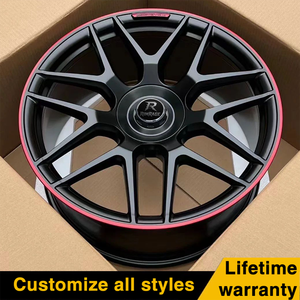 Ruedas de aleación forjadas estilo AMG, llantas de 18-22 pulgadas para mercedes-benz Clase G <span class=keywords><strong>G63</strong></span> <span class=keywords><strong>Brabus</strong></span> GLS63 GLS550 GLE300 GLE400 ML350 ML450 SUV - Product Image 3