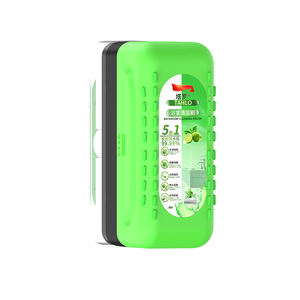 Brosse de nettoyage multifonctionnelle <span class=keywords><strong>pour</strong></span> la maison, éponge en plastique, nettoyant <span class=keywords><strong>pour</strong></span> salle de bain, brosse de nettoyage <span class=keywords><strong>pour</strong></span> cuisine et salle de bain - Product Image 1