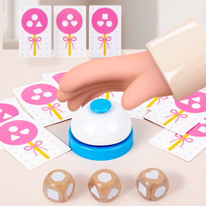 Juegos de mesa de batalla a juego con formas al por mayor, rompecabezas de Entrenamiento de aprendizaje, juguetes educativos interactivos para niños y niñas - Product Image 2