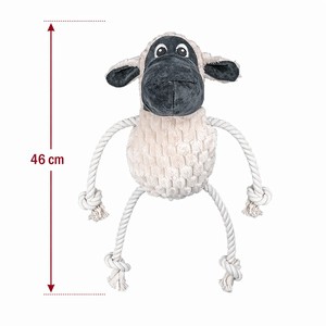 Giocattolo per Cani in Corda e Peluche con Logo Personalizzato, Vendita all'Ingrosso - Product Image 4