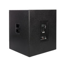 EKX118SP Subwoofer actif haute puissance 18 pouces 1000W*8ohm avec amplificateur DSP, enceinte en bois pour intérieur/extérieur, idéal pour clubs et spectacles