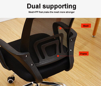 Fauteuil de bureau exécutif moderne et durable Wekis, finition chromée, en tissu, pivotant, convertible, pour utilisation à genoux, manuel