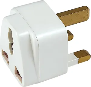 Adaptateur multiprise 13A 250V à adaptateur universel, 3 broches