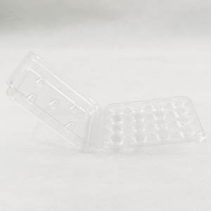 กล่องบรรจุภัณฑ์พลาสติก PET ใส ปรับแต่งได้ เป็นมิตรกับสิ่งแวดล้อม สำหรับบรรจุอาหาร เกรดสำหรับเบย์เบอร์รี่ จาบูติคาบาส ซูเปอร์มาร์เก็ต พร้อมโลโก้สั่งทำ - Product Image 3