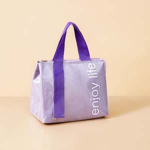 Sac à lunch portable en tissu Oxford PU isolation épaissie étanche pour les pique-niques en plein air sacs à isolation thermique - Product Image 1